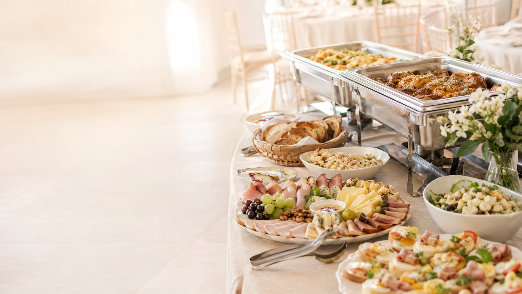 Svadobný catering v Žiline