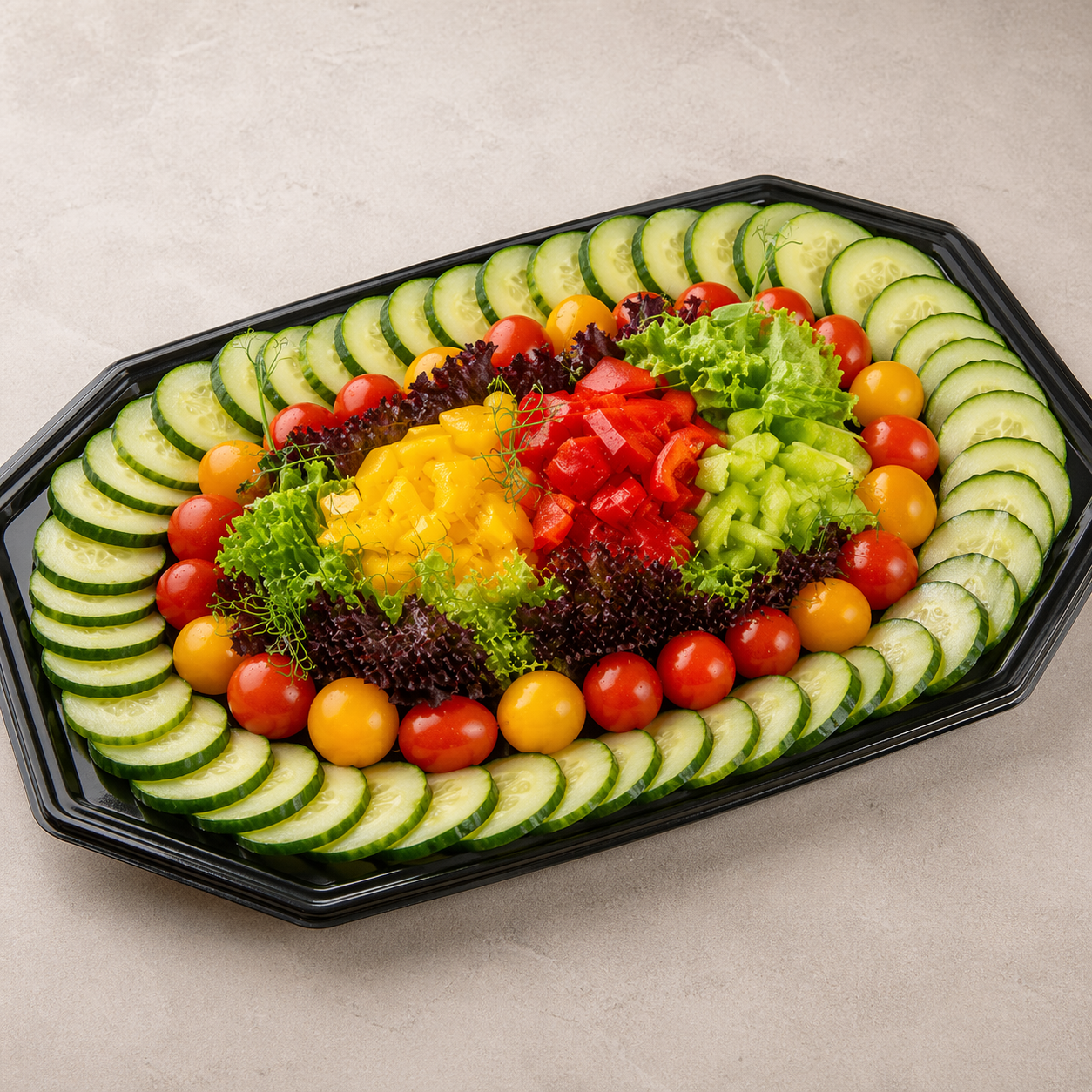 Obložená misa – Zeleninová