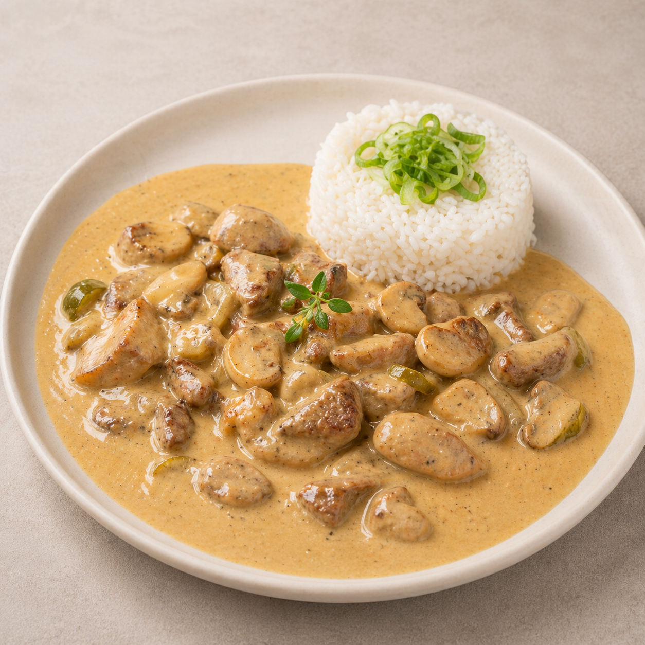 Bravčový Stroganov